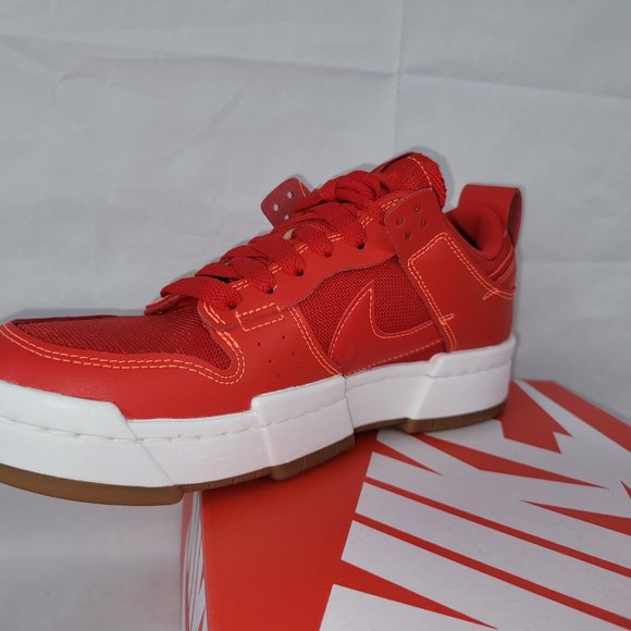 Womens Nike Dunk Disrupt Low University Red Sz 9.5 - Picture 4 of 7